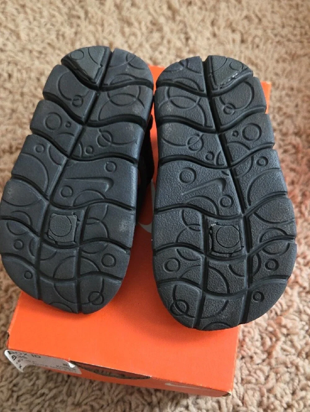 Nike Black Toddler Sunray Adjust Sandals